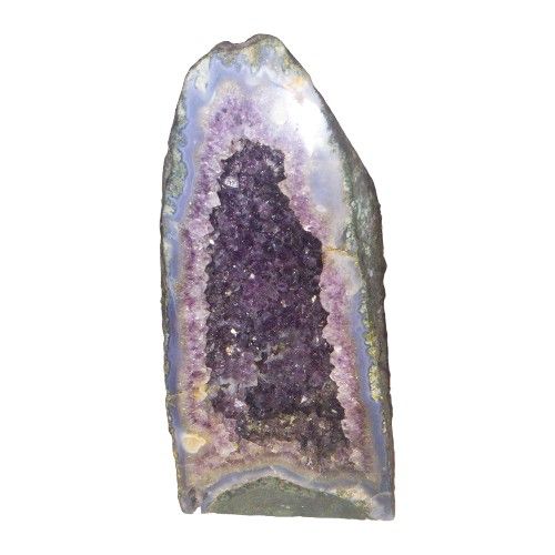 Purple Amethyst Crystal Geode Cathedral