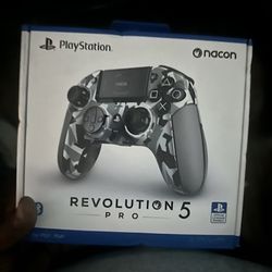 Nacon Revolution 5 Pro PlayStation Wireless Gaming Controller - Arctic Camo