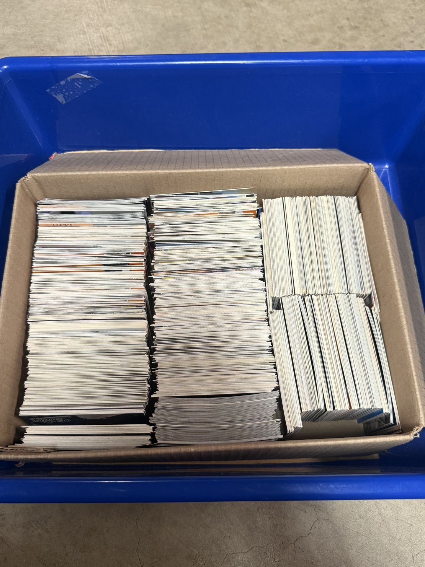 Old baseball and basketball cards