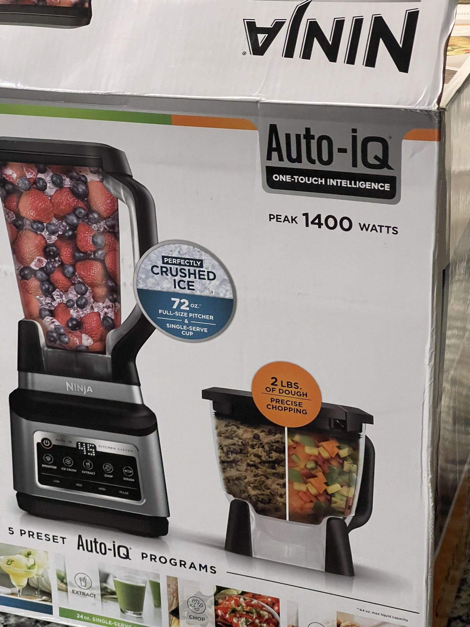 Ninja Auto iQ One Touch Intelligence 1400 Watts