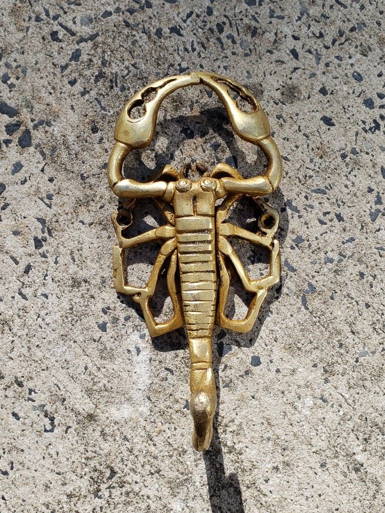 Brass Scorpion Hook