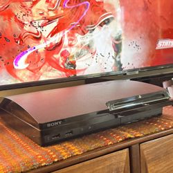 Sony PlayStation 3 - Slim 120GB Black Console - CECH-2101A - w 3 Controllers