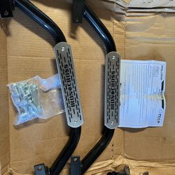 Iron Cross 7503-B Plus Step Adjustable Step(Pair) Black Powdercoat STEPS ONLY