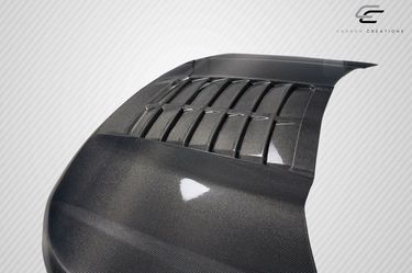 Blemished 2016-2019 Ford Explorer Carbon Creations GT500 Look Hood - 1 Piece