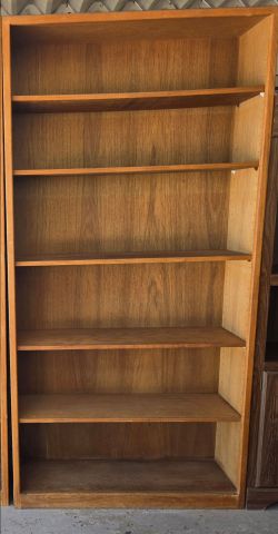 Tall Wood Book Self, Bookcase,  $45