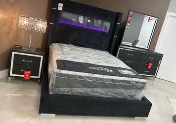 New Bedframe in box buy now pay later $39 down no credit needed