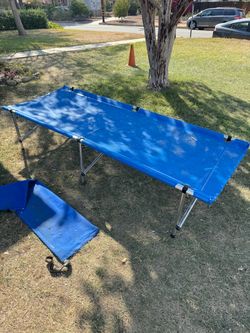 New camping cot - mesh bed - beach lounger