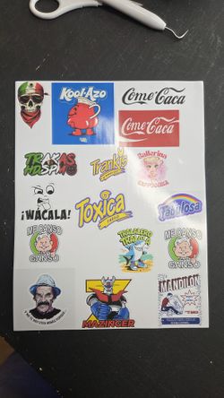Stikers . Calcomanias