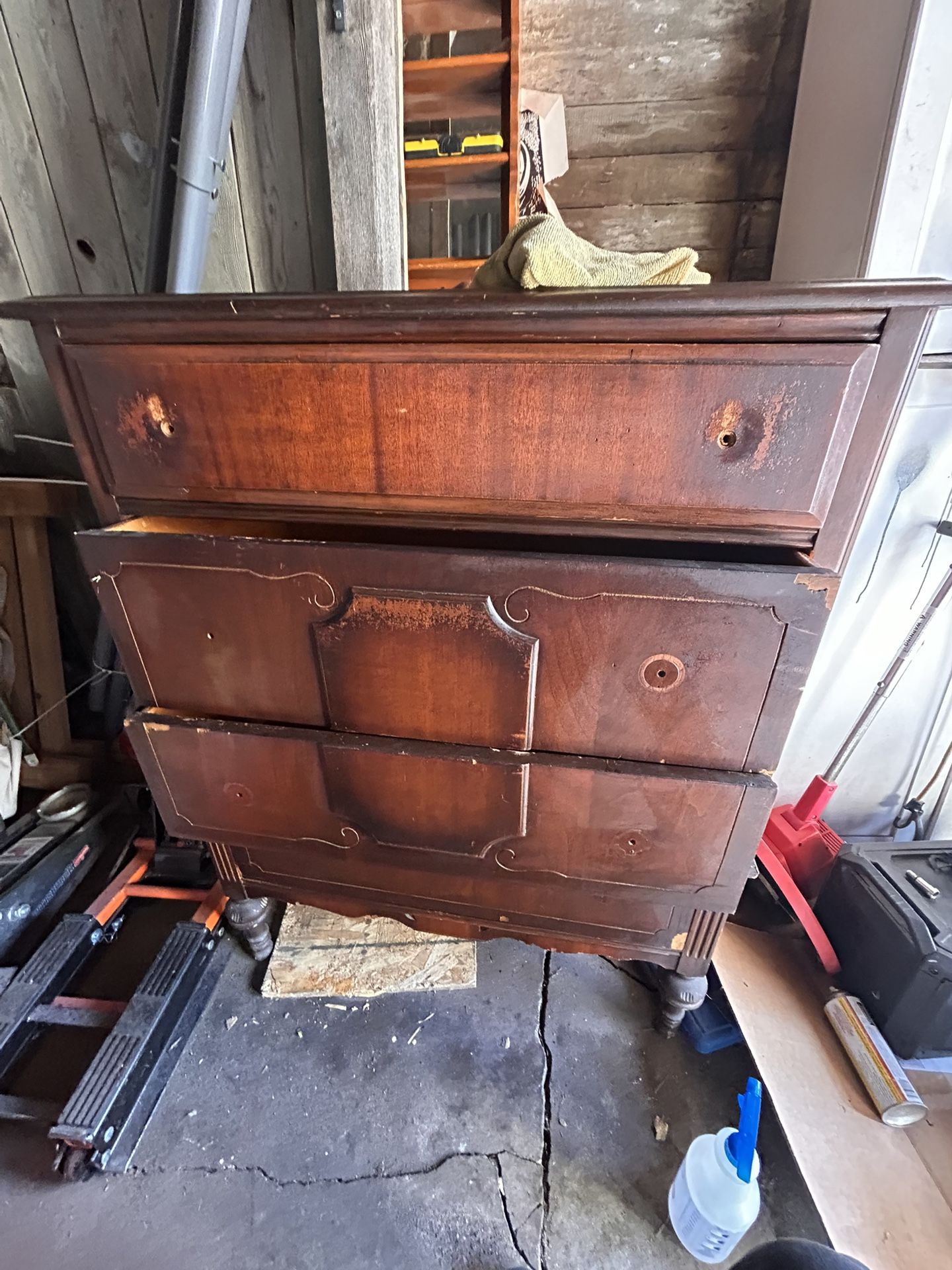 Wood Dresser 