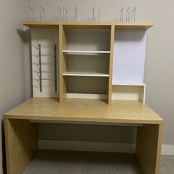 Set( Table With Shelves, Armchair, Nightstand)