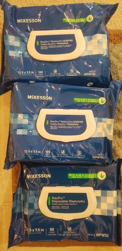 McKesson Washcloths Scented
