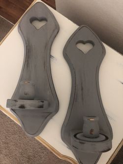 Nice pair candle holders