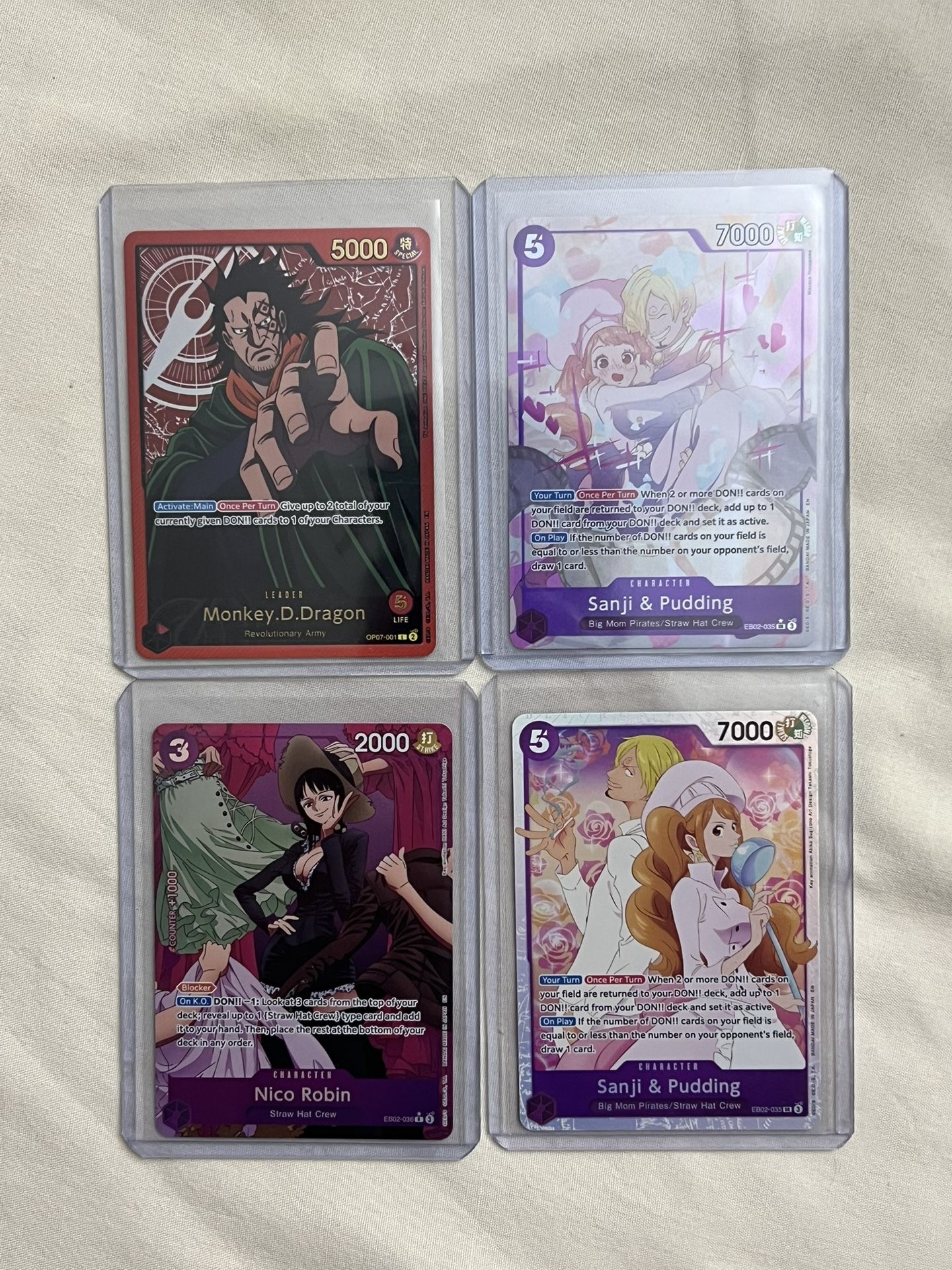 One Piece Cards For Sale/Trade