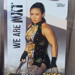 2021 Topps NXT XIA LI Wrestling Card 