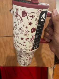 40 oz Cowboy Boot Print Stainless Steel Insulated Tumbler⁠