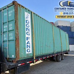 40ft And 20ft Used Shipping Container Available In Pasadena