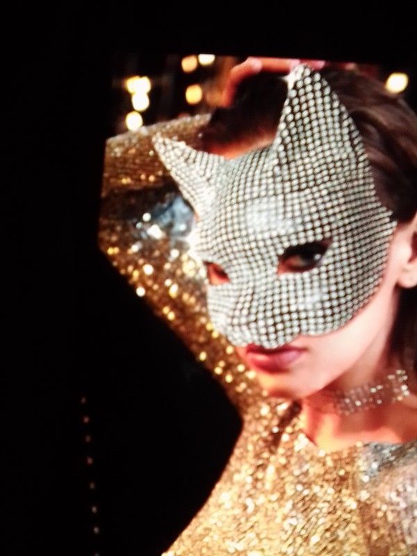 Brand New Hallowee Rhinestone Face Mask