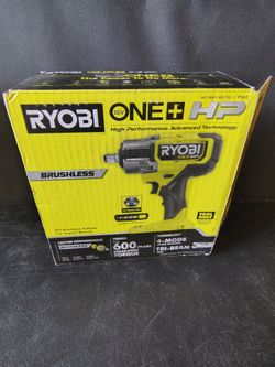 Ryobi 1/2 in impact mid torque tool only