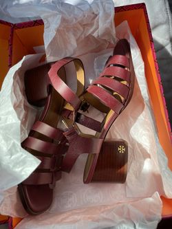 Fisherman Block Heel Sandal