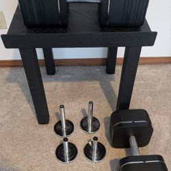 Ironmaster Dumbbells With Stand (135 Lbs Each Dumbbell)