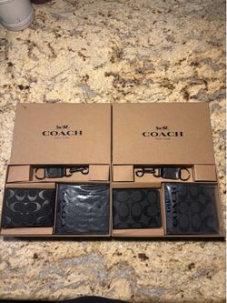 Coach wallet gift set