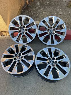 Set of 4 Toyota rav 4 19-inch OEM Alloy Wheels