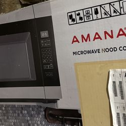  NEW- Amana-Over The Range Microwave 