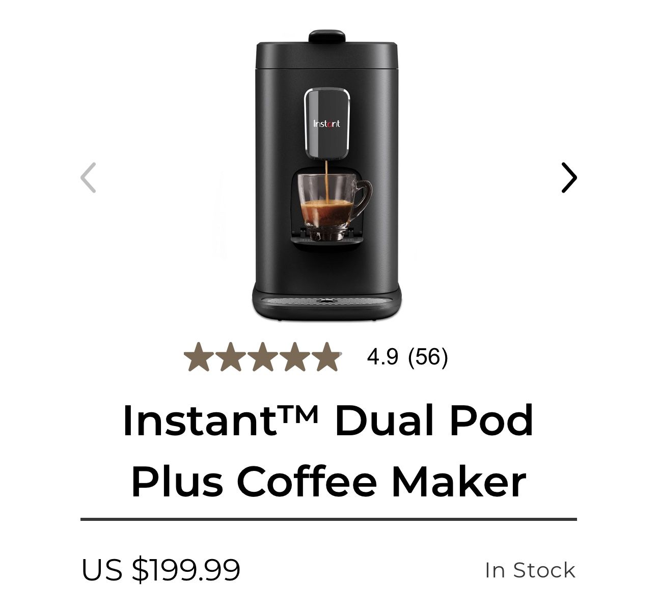 Coffee Maker With Nespresso