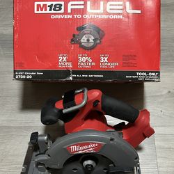 M18 FUEL 18V Lithium-Ion Brushless Cordless 6-1/2 in. Circular Saw (Tool-Only)