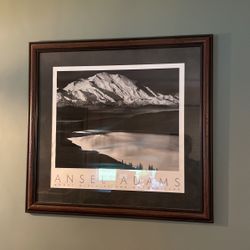 Ansel Adams Authorized Print And Custom Frame