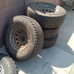 4 Rims And All Terrain Tires