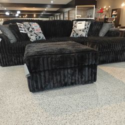Black Sectional 