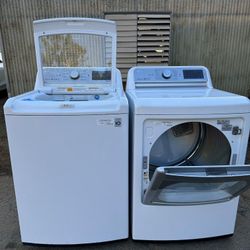 LG Washer And Gas Dryer 