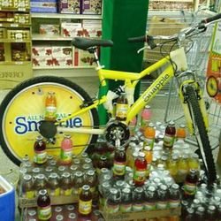 RARE SNAPPLE CBS Amazing Race TV Show Collectible Limited Special Promo Full Suspension Mountain Bike