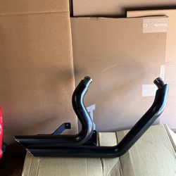 HARLEY SPORTSTER VANCE AND HINES SHORT SHOT EXHAST PIPES PARTS