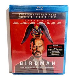 Birdman 2014 Blu-ray + Digital HD Brand New Factory Sealed Michael Keaton 