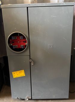 Square D 200 amp panel used $200