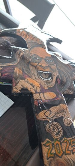 Custom Ozzy Osborne Cross