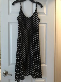 Forever 21 Black and White Polka Dot Dress