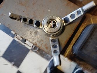 1965–1967 Ford Mustang Horn Ring & Center Cap Assembly