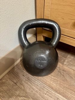 Kettlebell 40LB Single
