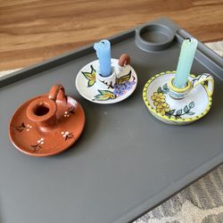 Handmade Candlestick Holders