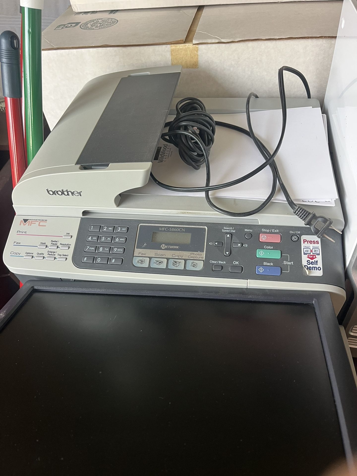 Computer And Printer