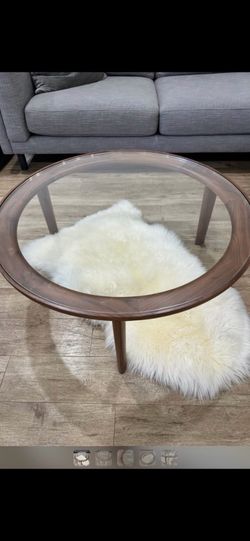 Authentic DWR Jens Risom T.300 Round Coffee Table – Mid-Century Modern