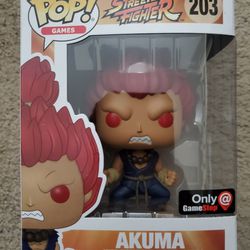 Street Fighter Funko POP! Games Akuma Vinyl Figure 