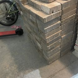 Brick Pavers.  6”x9”.  145 Pcs 