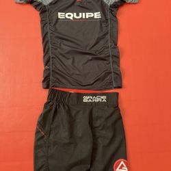 Gracie Barra Rash Guard Set