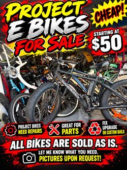 Project  e bikes