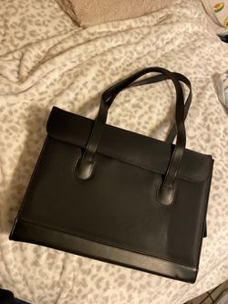Black laptop carrier/book bag