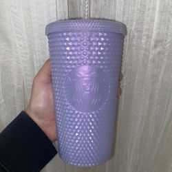 Purple Studded Starbucks Cup, Grande